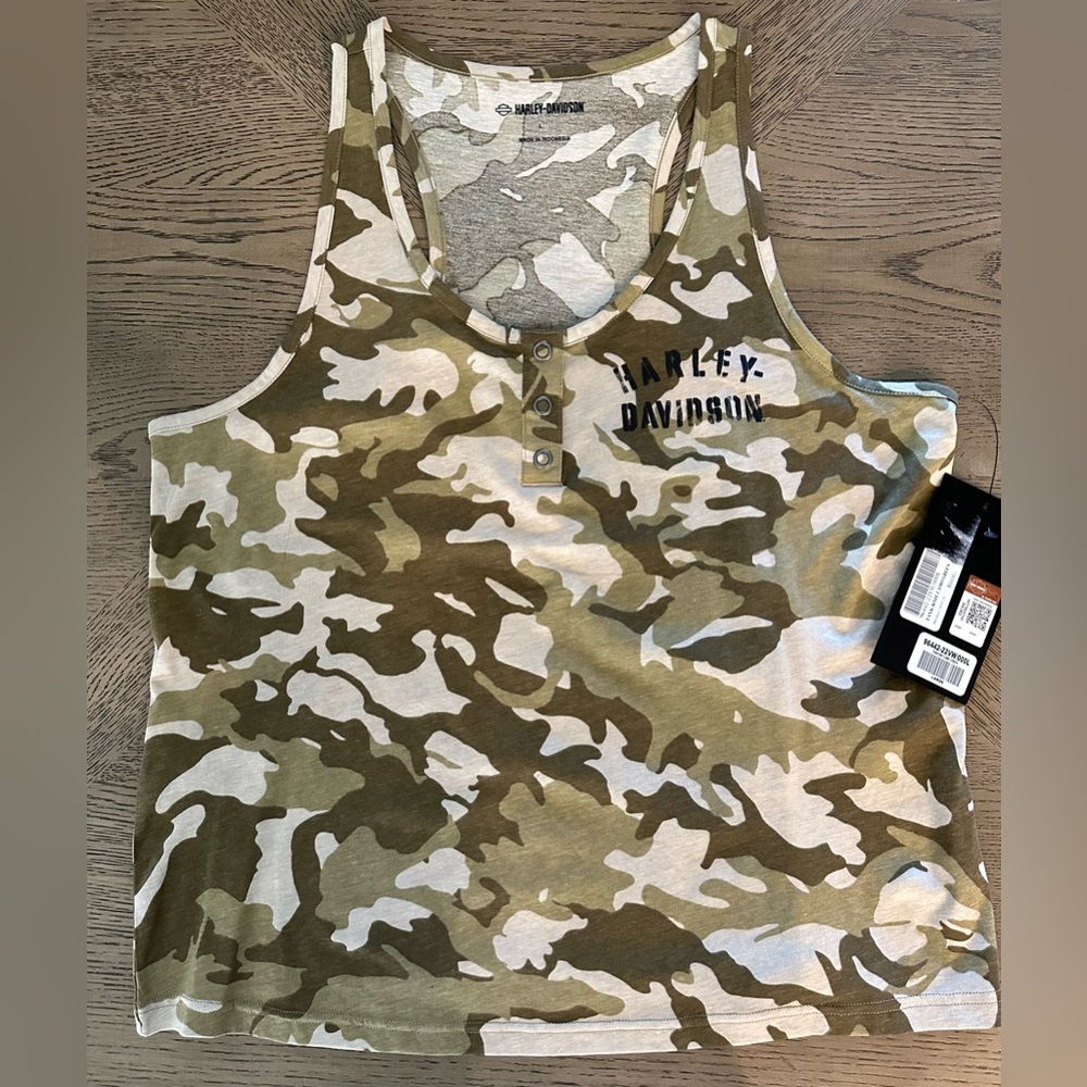Harley-Davidson Shirt Sleeveless Women L